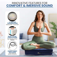 Premium Vibroacoustic Therapy Meditation Cushion Bundle