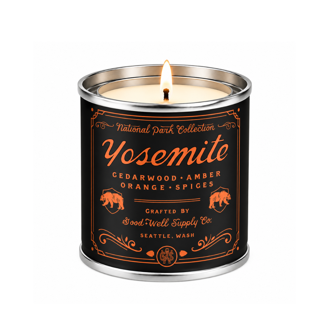 Yosemite National Park Candle