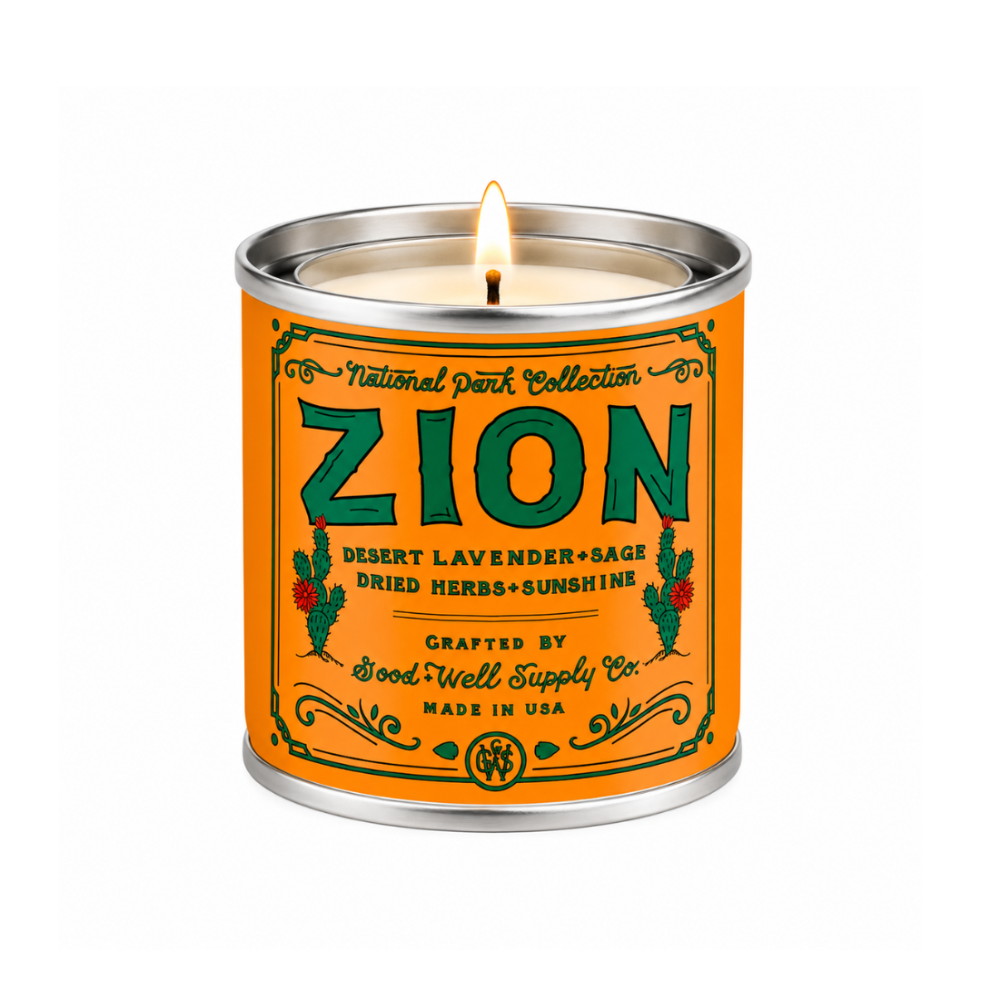 Zion National Park Candle