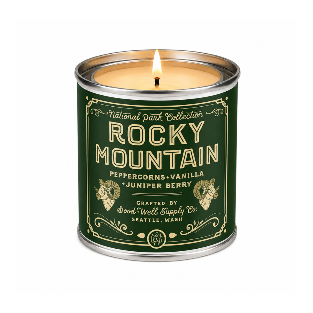 Rocky Mountain National Park Candle