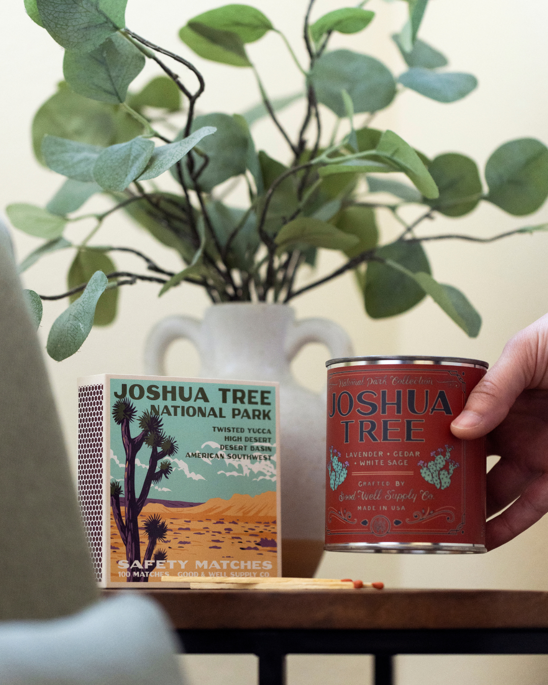 Joshua Tree Vintage National Park Cabin Matches