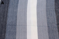 Alpaca Bed Blanket - Striped