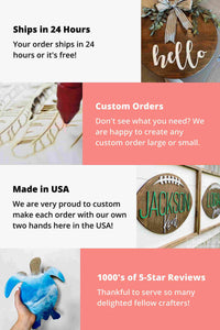 Unfinished Wood Peace Sign Symbol Shape - Craft - up to 46" DIY