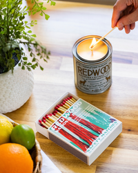 Redwood Vintage National Park Cabin Matches